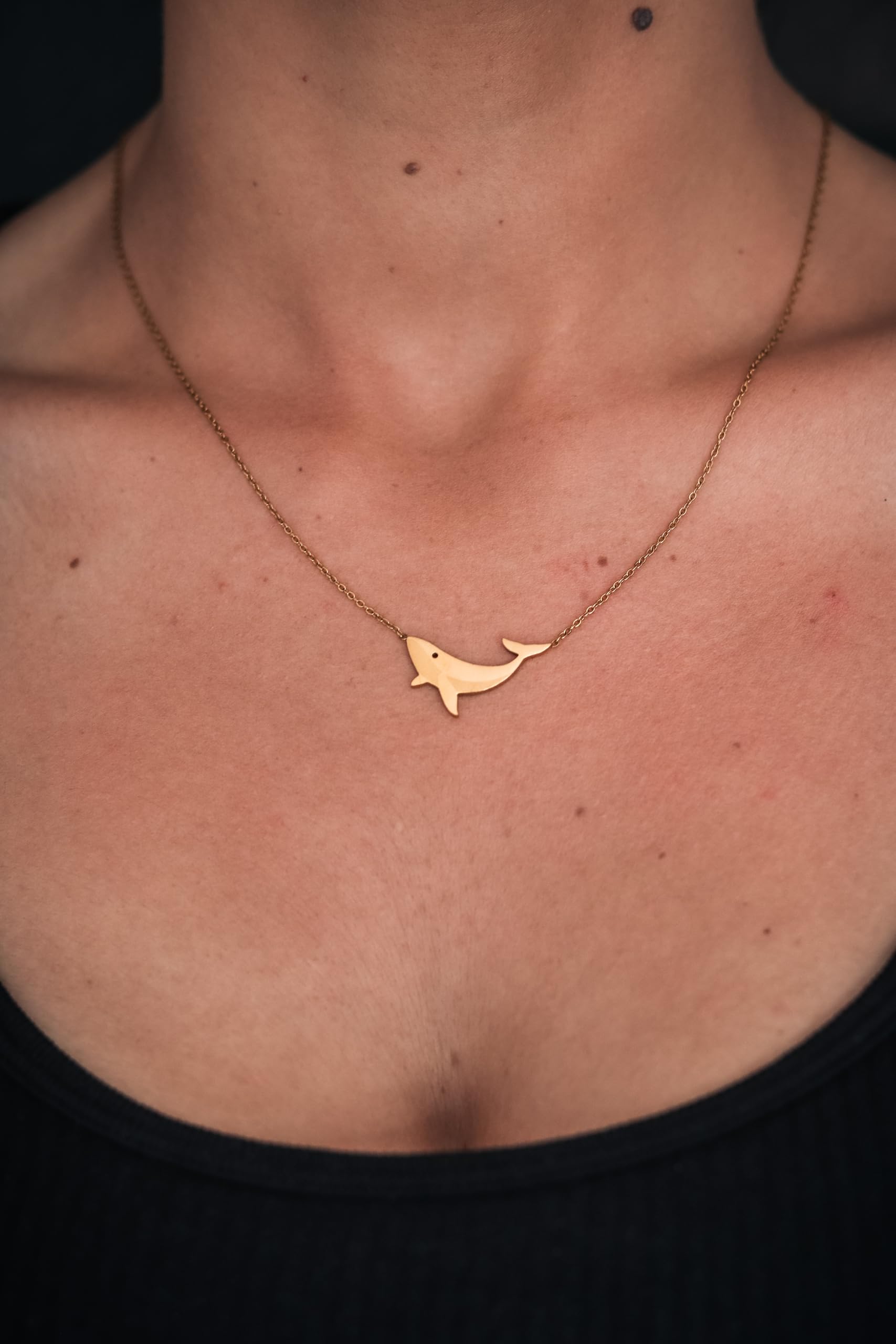 Whale - Gold