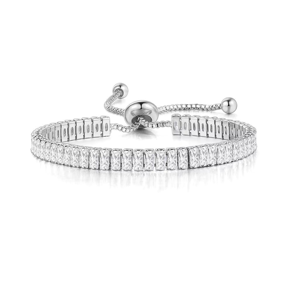 Womens Tennis Slider Bracelet