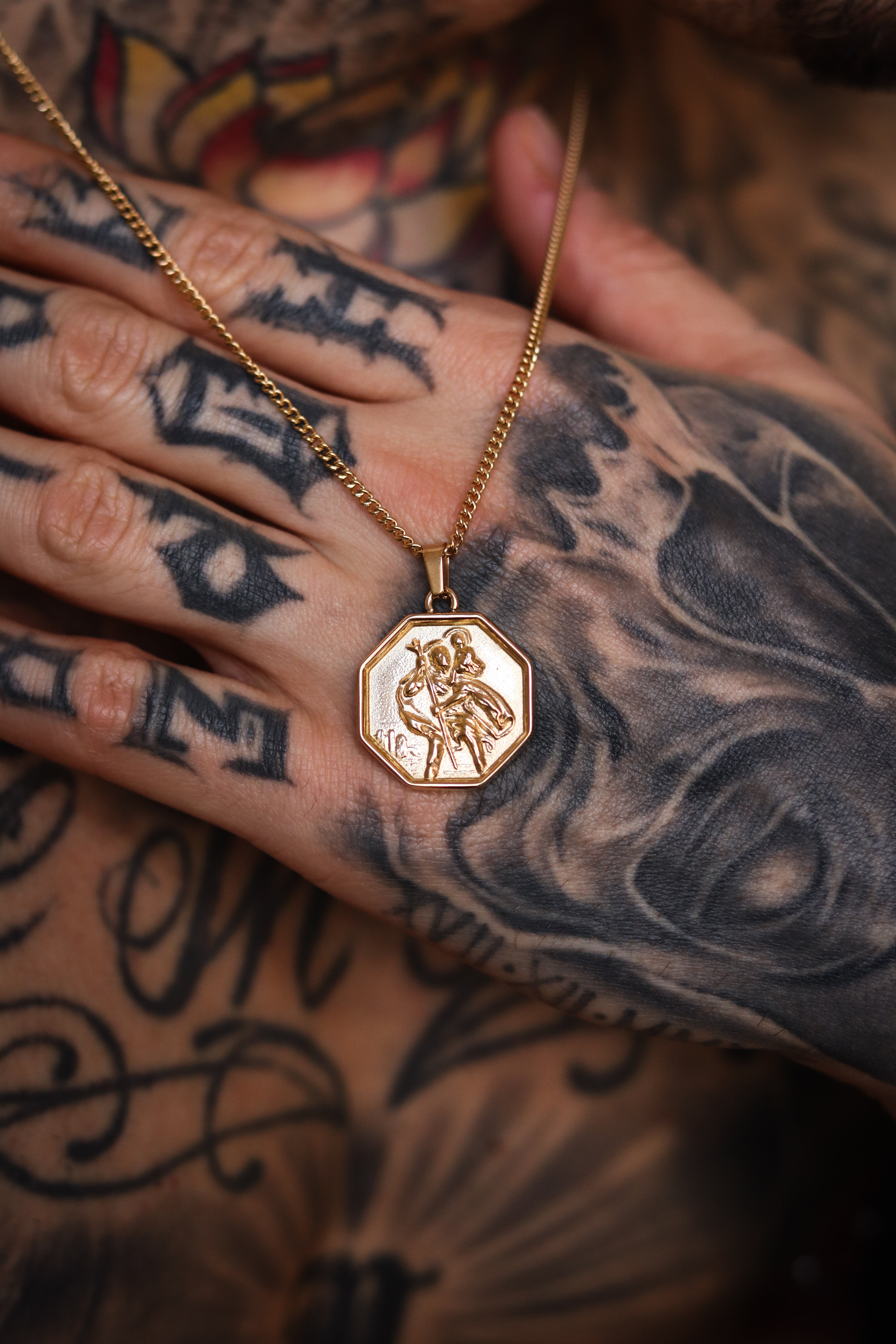 St Christopher - Gold