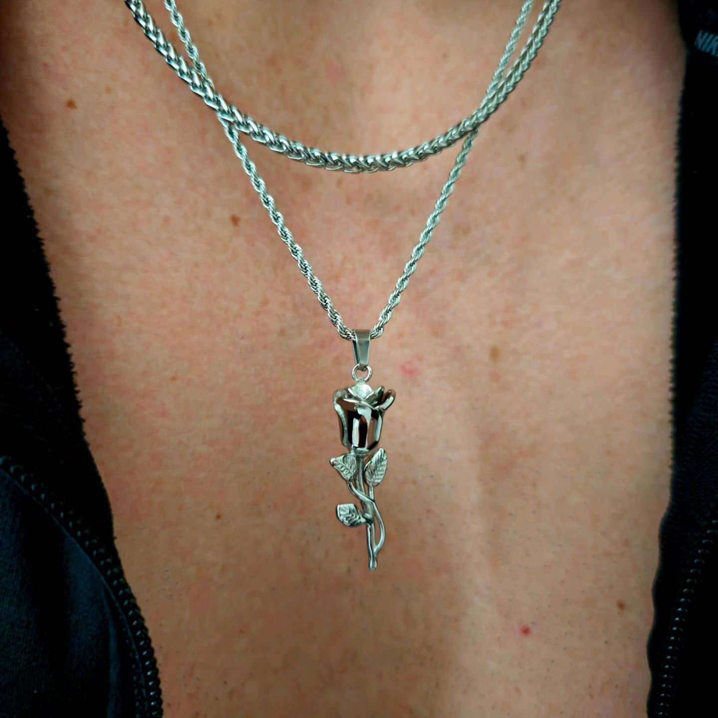 Rose Set - Silver