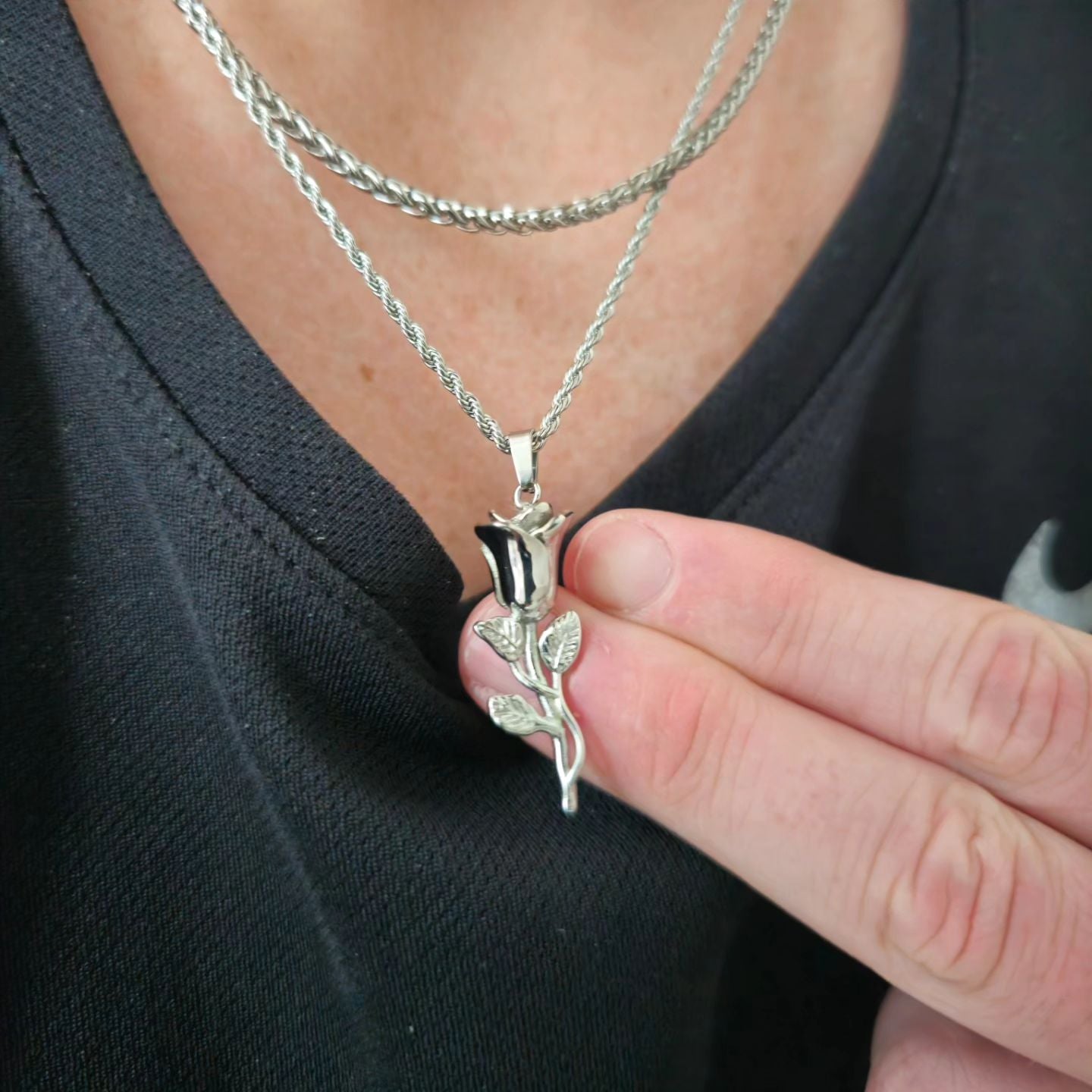 Rose Set - Silver