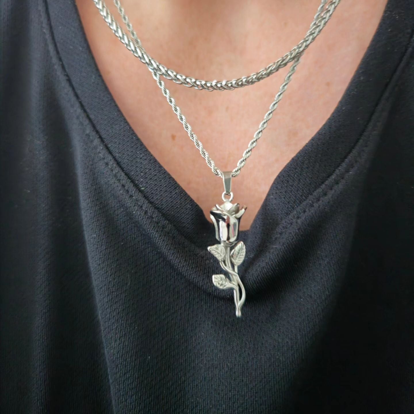 Rose Set - Silver