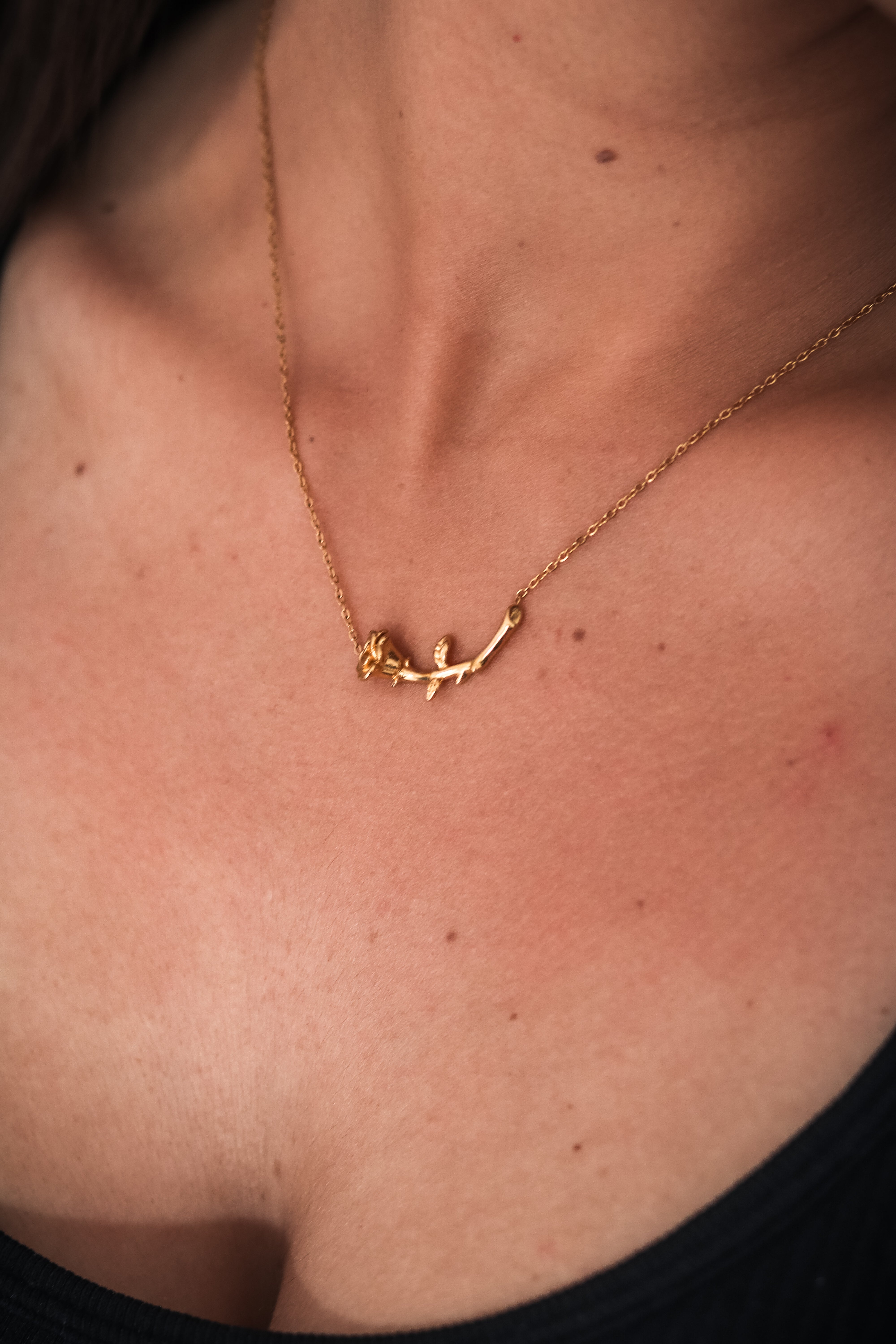 Rose Flower - Gold