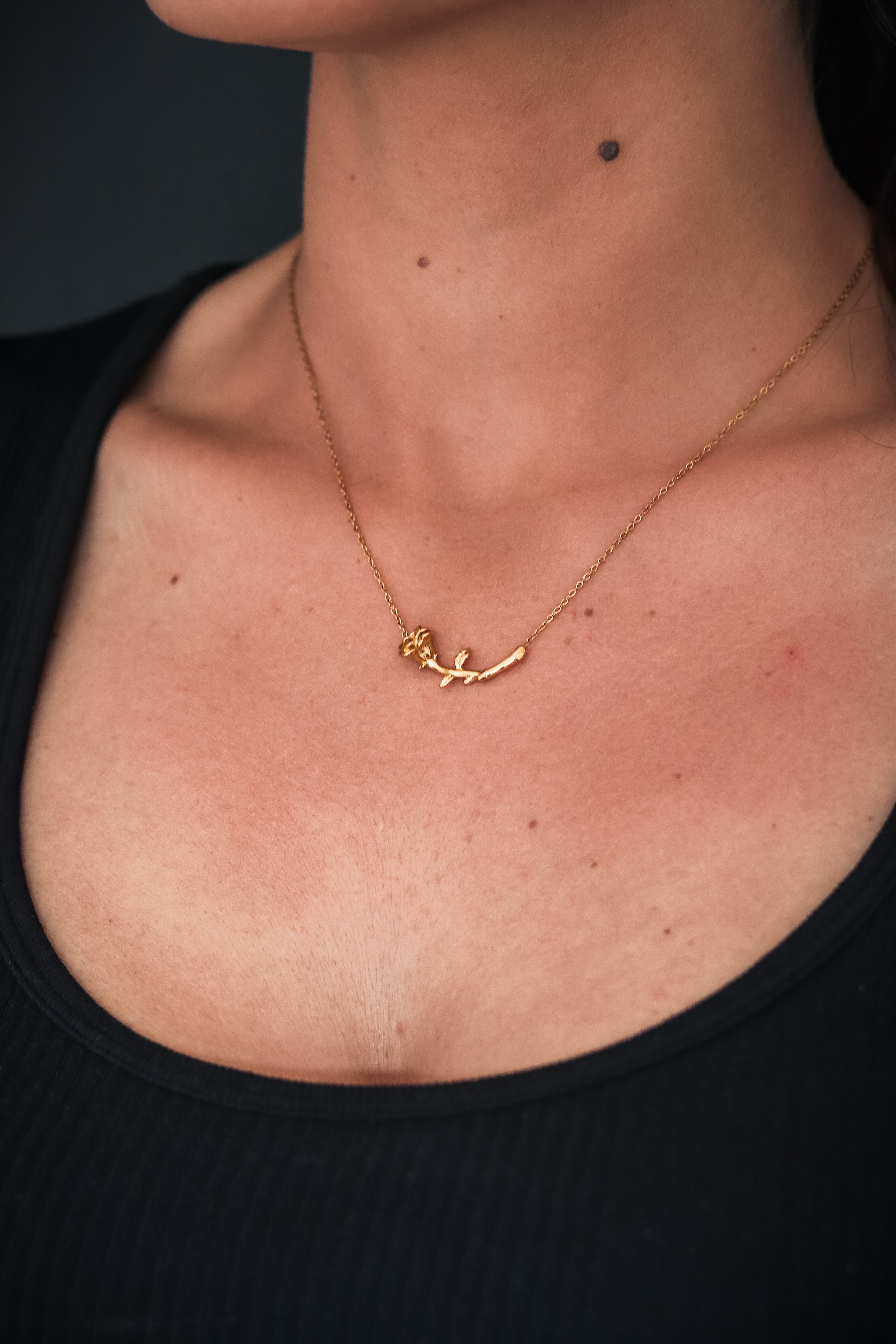 Rose Flower - Gold