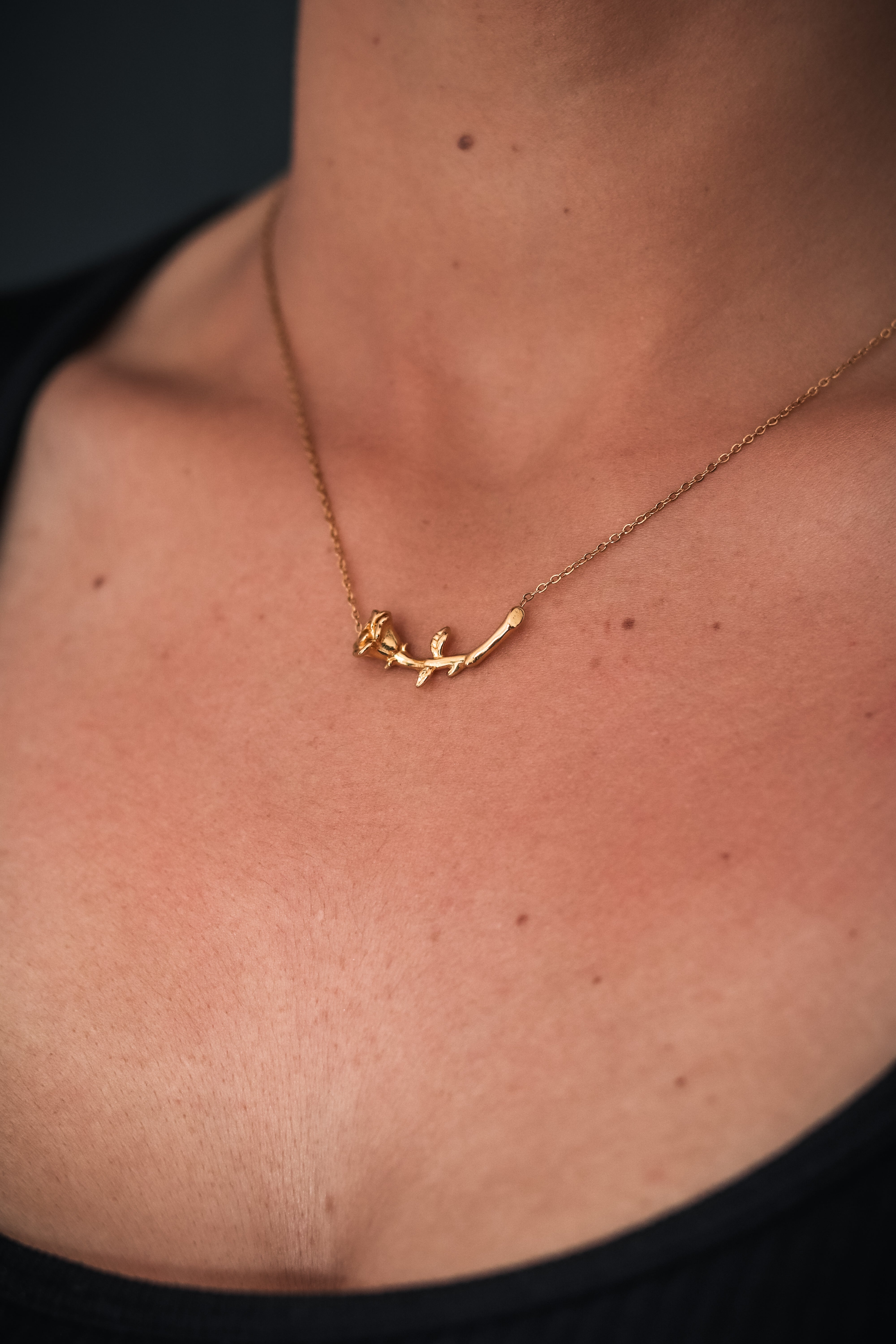 Rose Flower - Gold