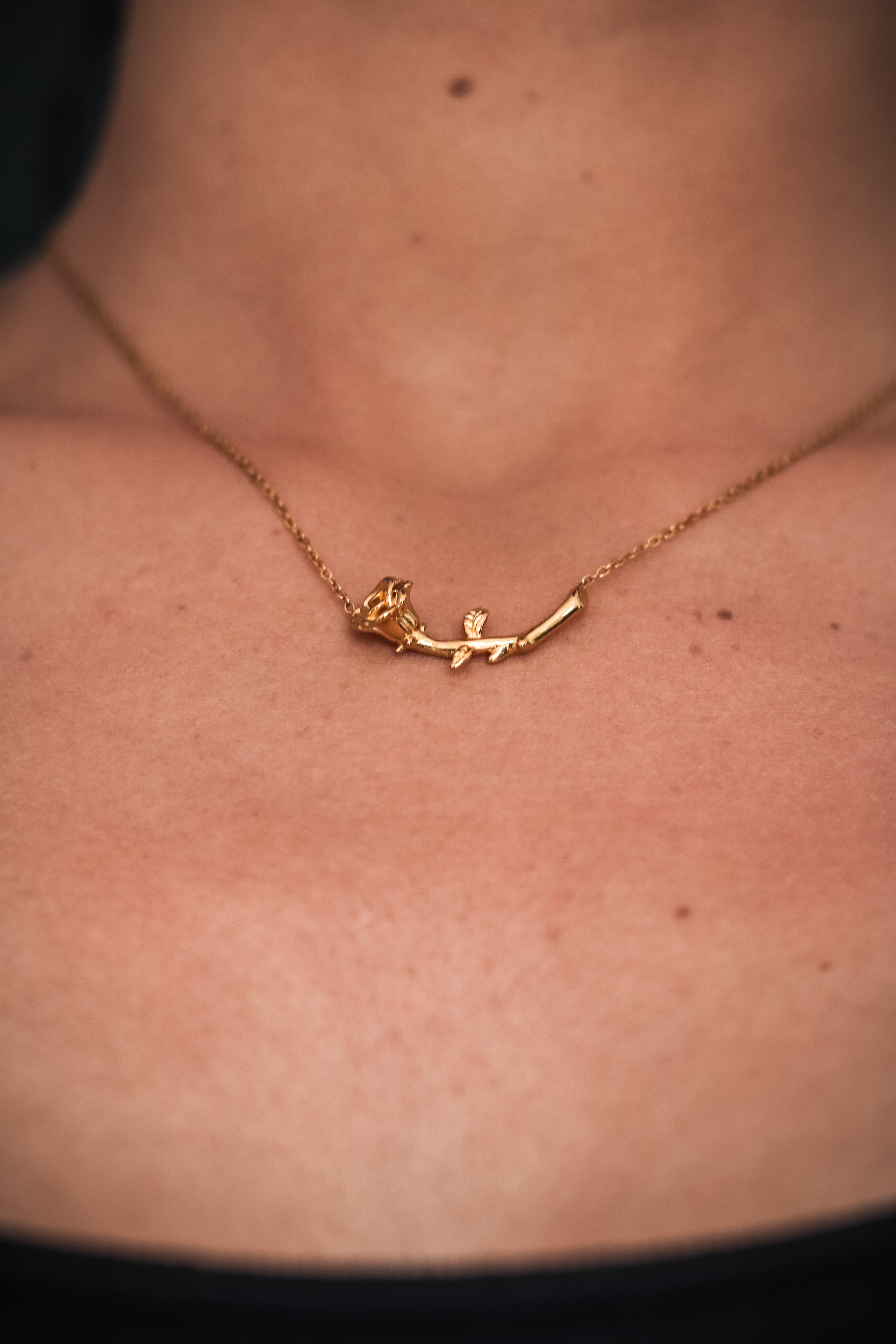 Rose Flower - Gold