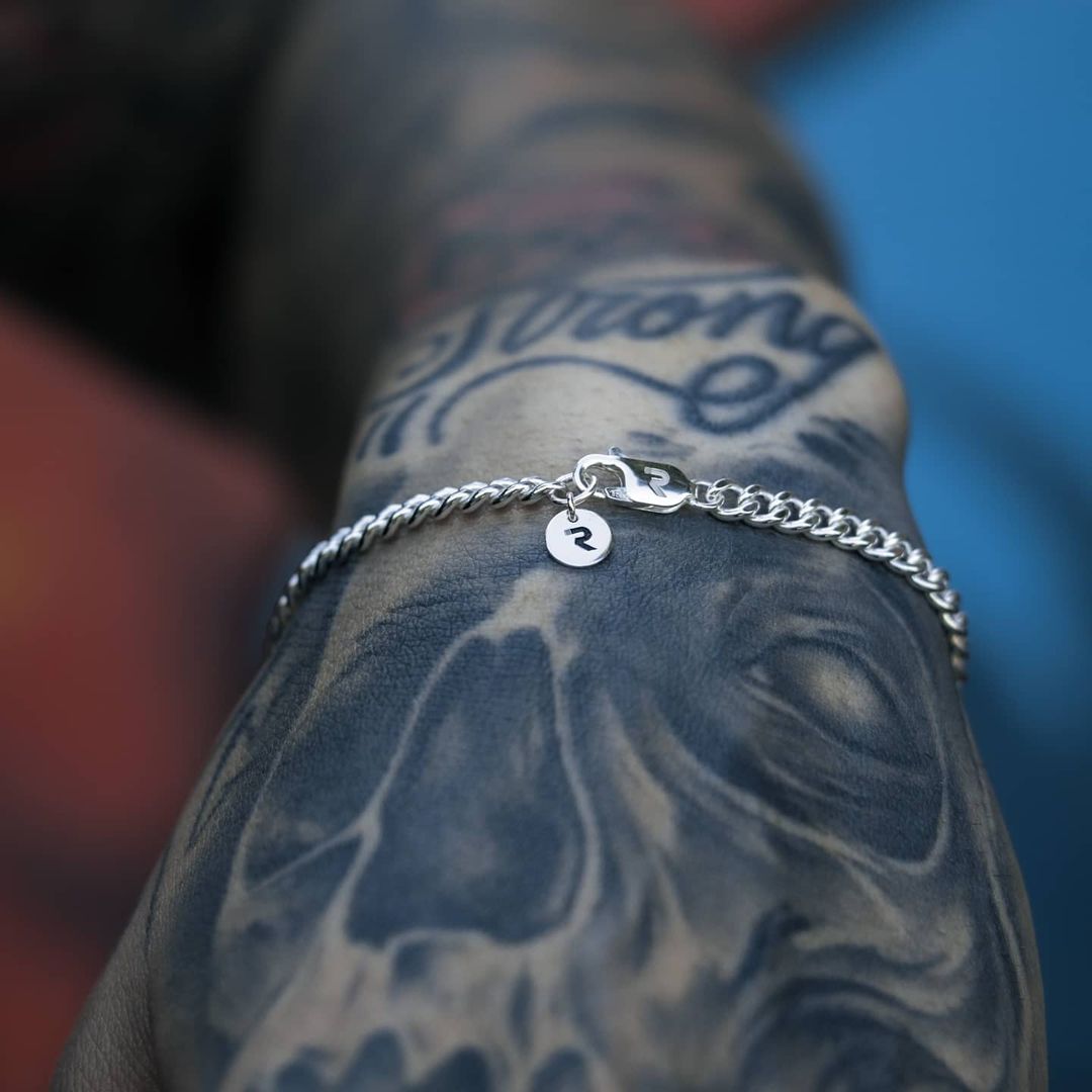 Silver Cuban - 4mm