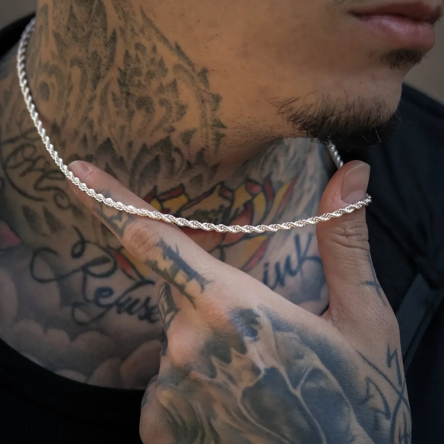 Silver Rope - 3mm