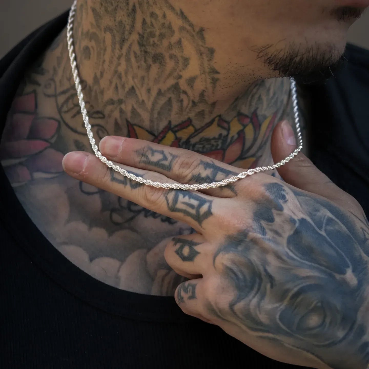 Silver Rope - 3mm