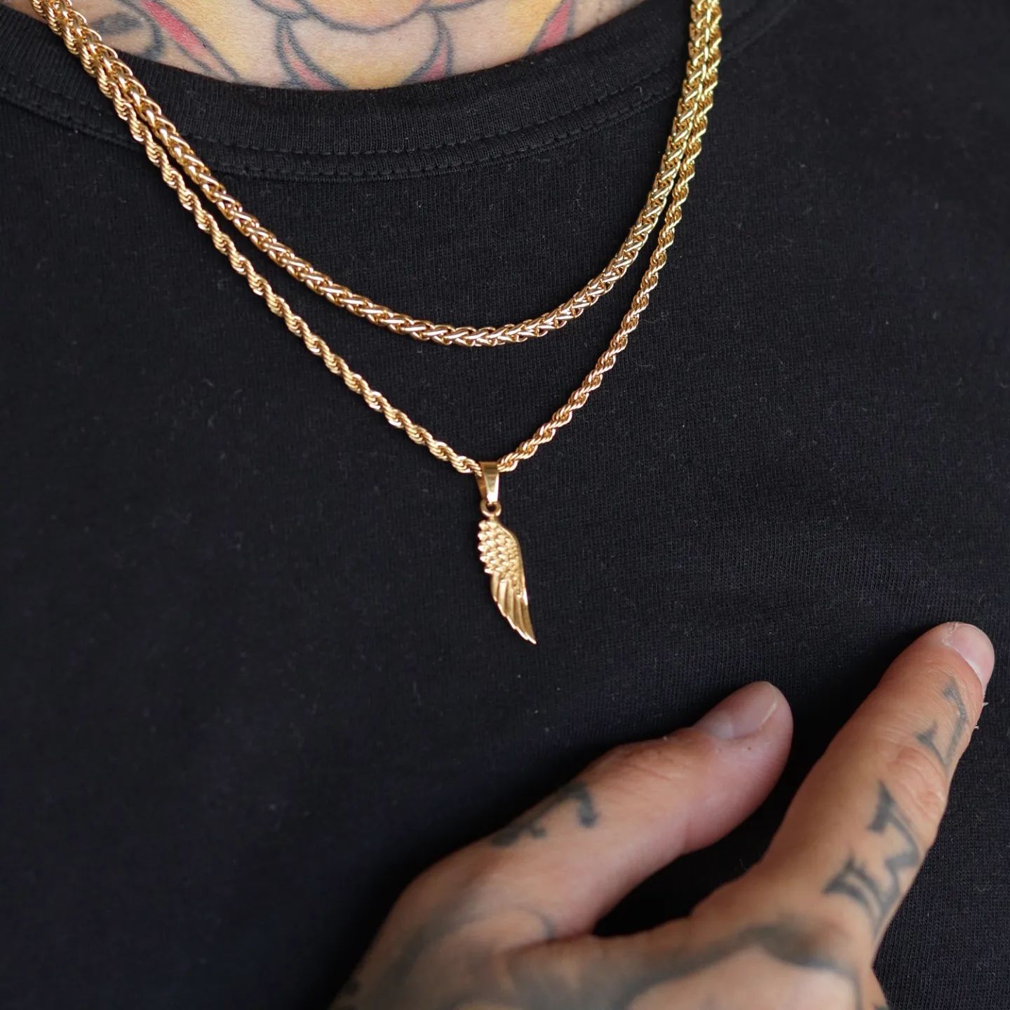 Angel Wing Set - Gold