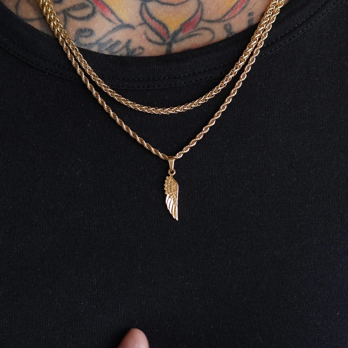 Angel Wing Set - Gold