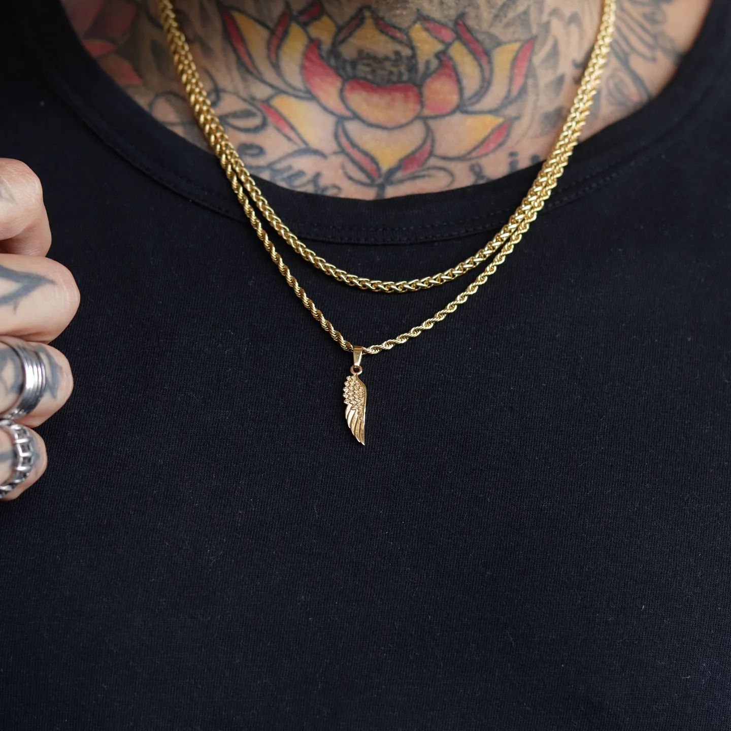 Angel Wing Set - Gold