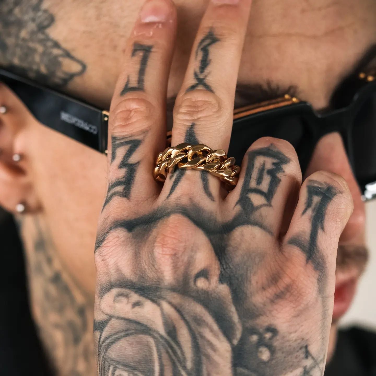 Cuban Ring - Gold