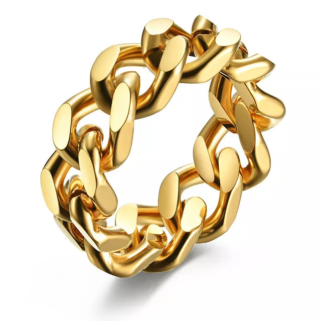 Cuban Ring - Gold