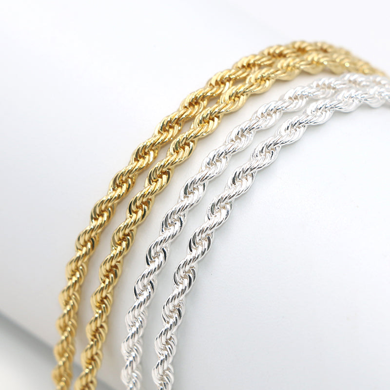 Silver Rope - 3mm