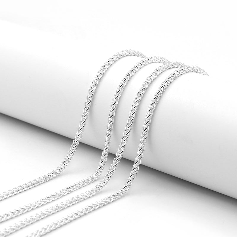 Silver Wheat - 3mm