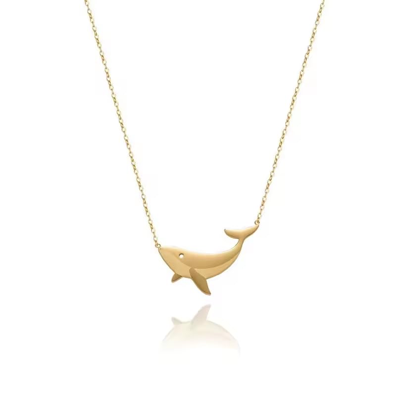 Whale - Gold