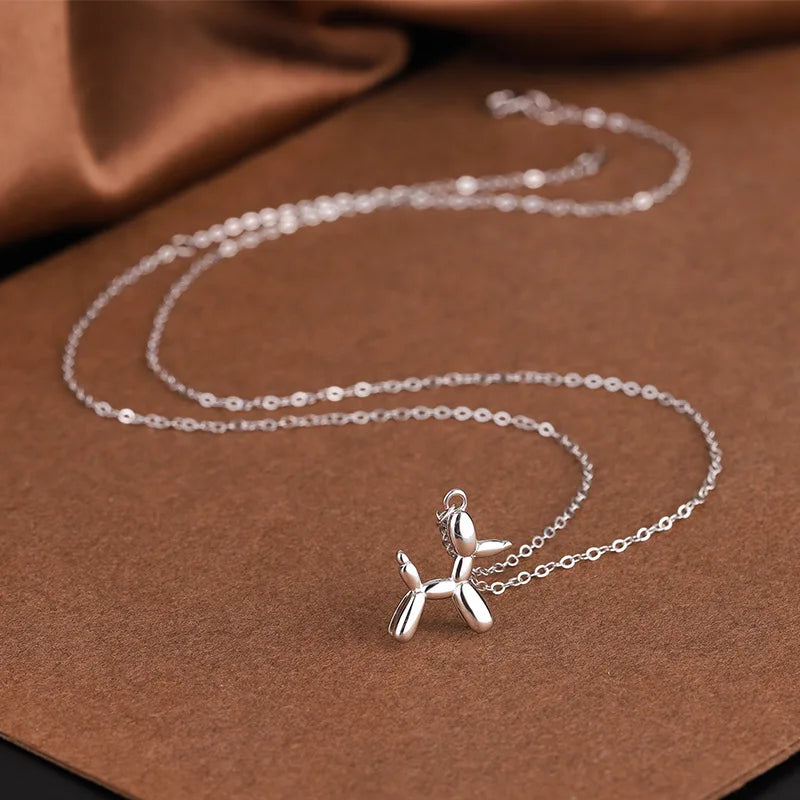 Silver Balloon Dog - Sterling Silver