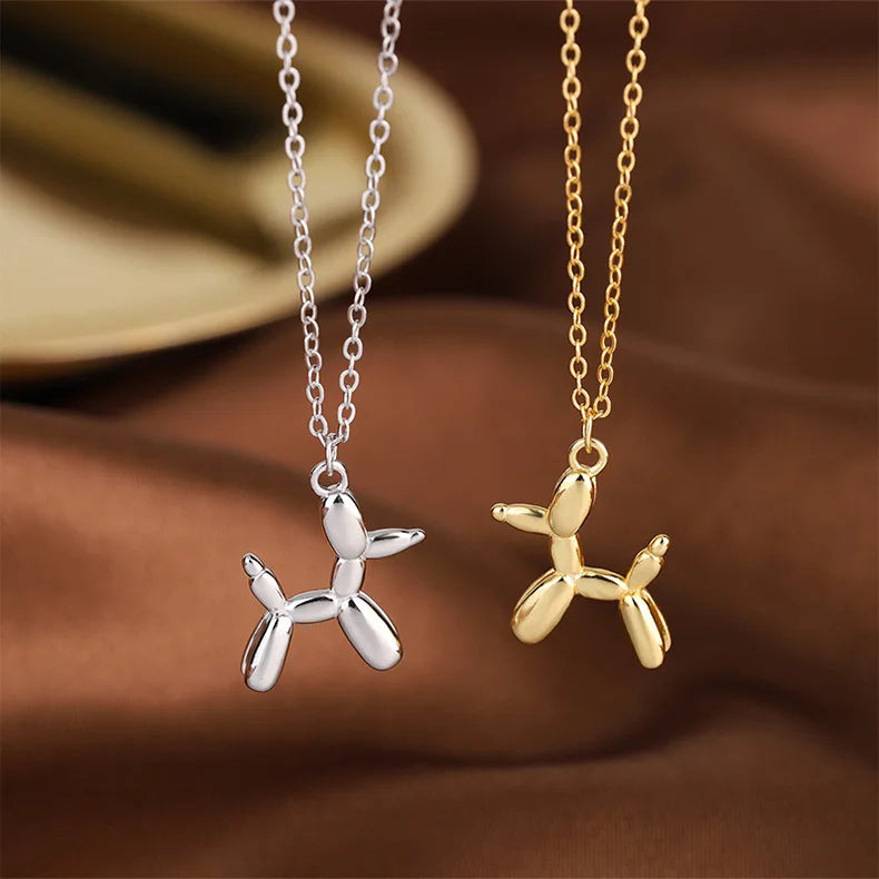 Silver Balloon Dog - Sterling Silver