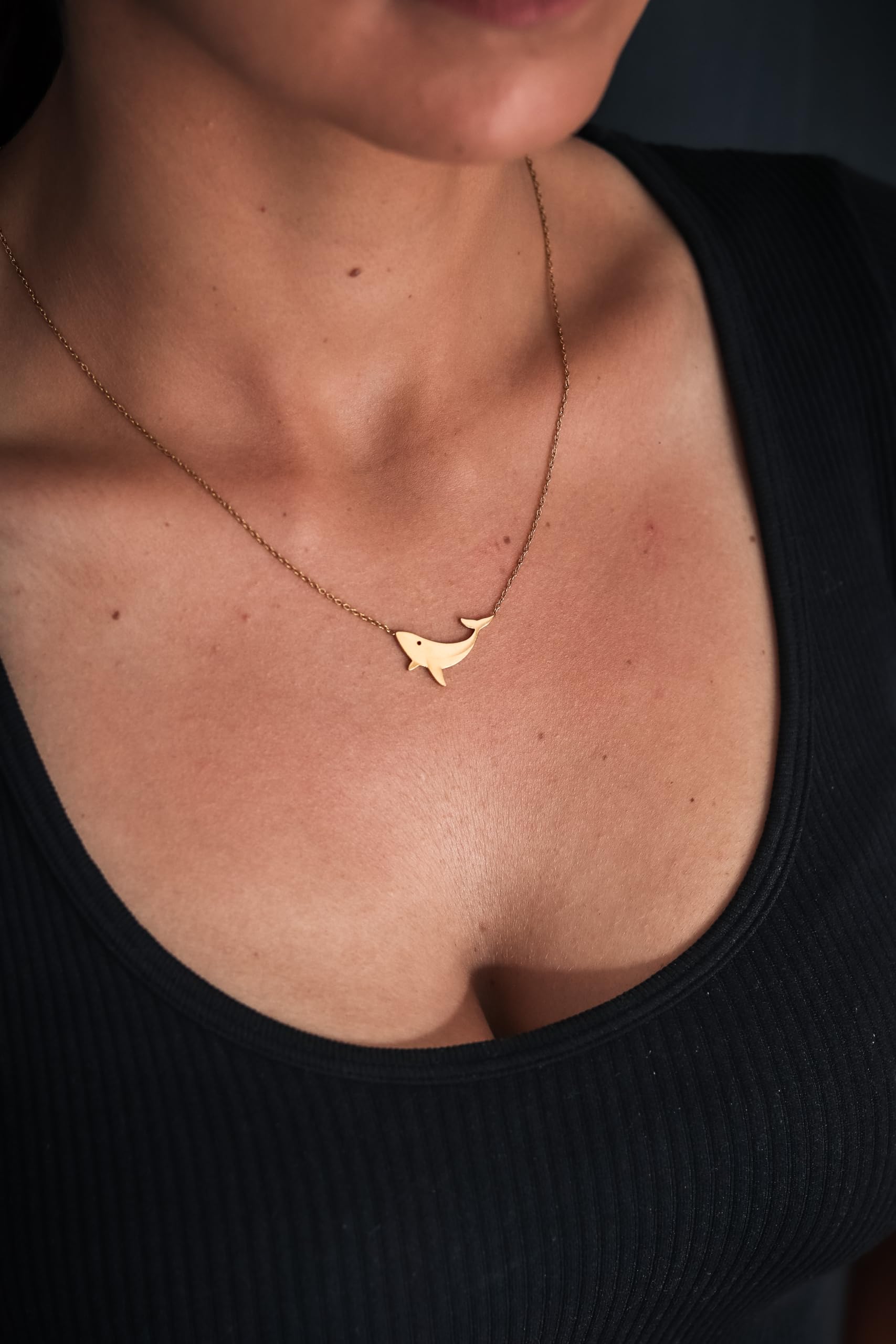 Whale - Gold