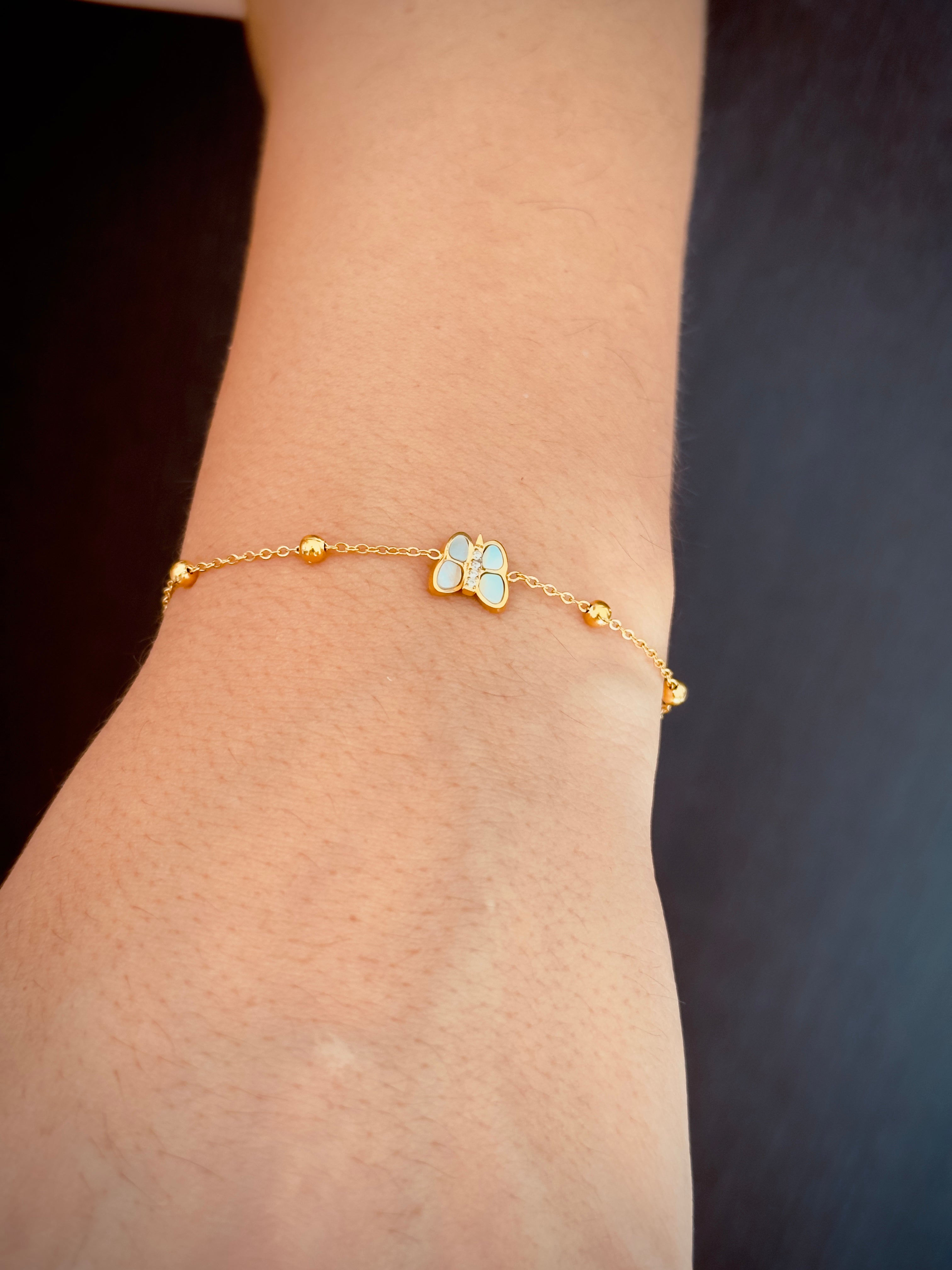 Butterfly Bracelet - Gold