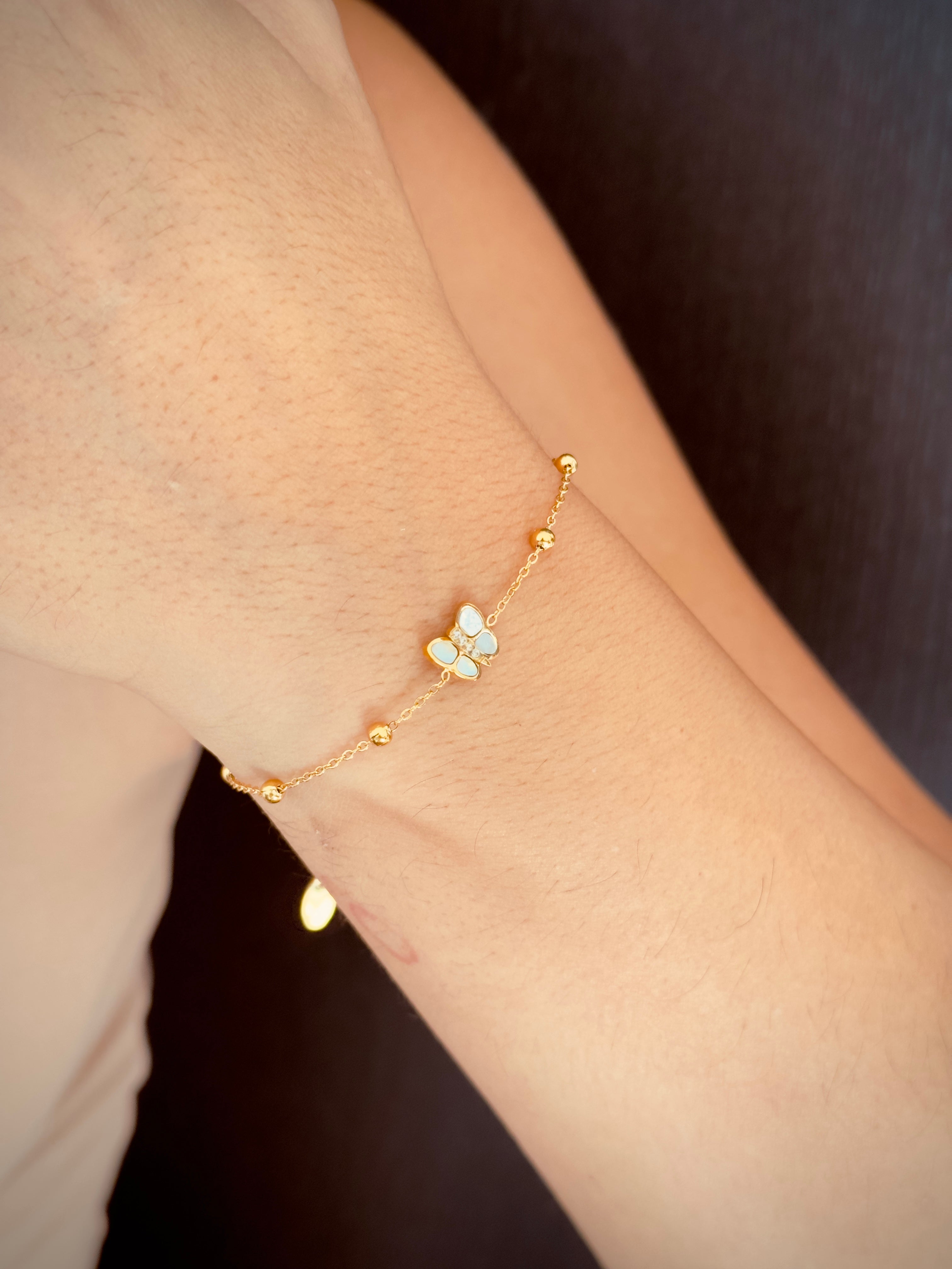 Butterfly Bracelet - Gold