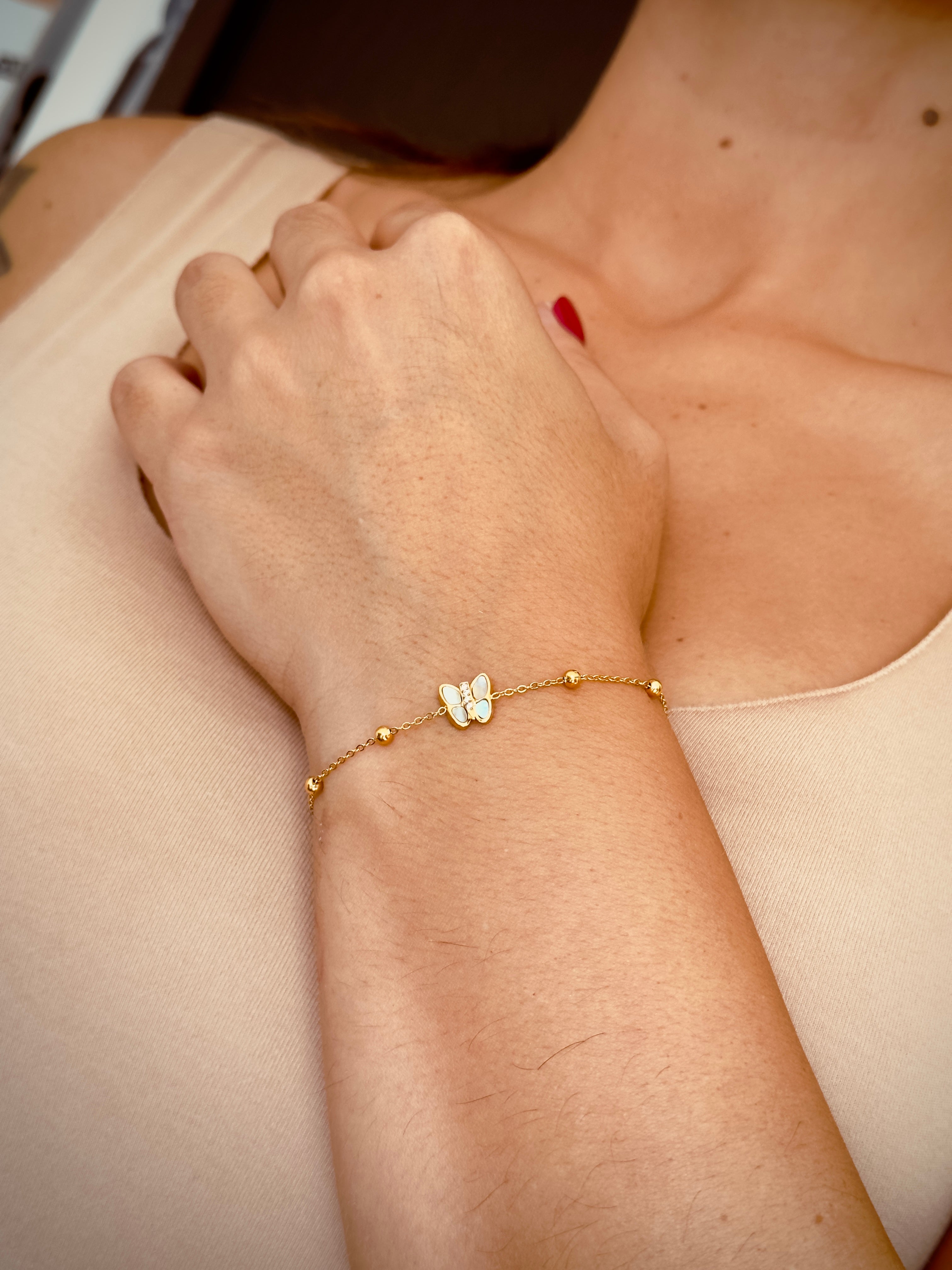 Butterfly Bracelet - Gold