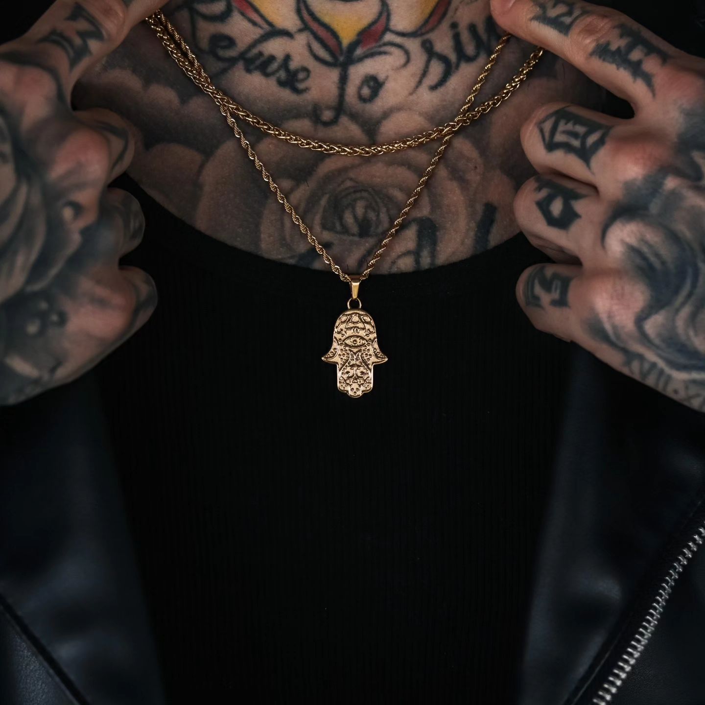 Hamsa Set - Gold