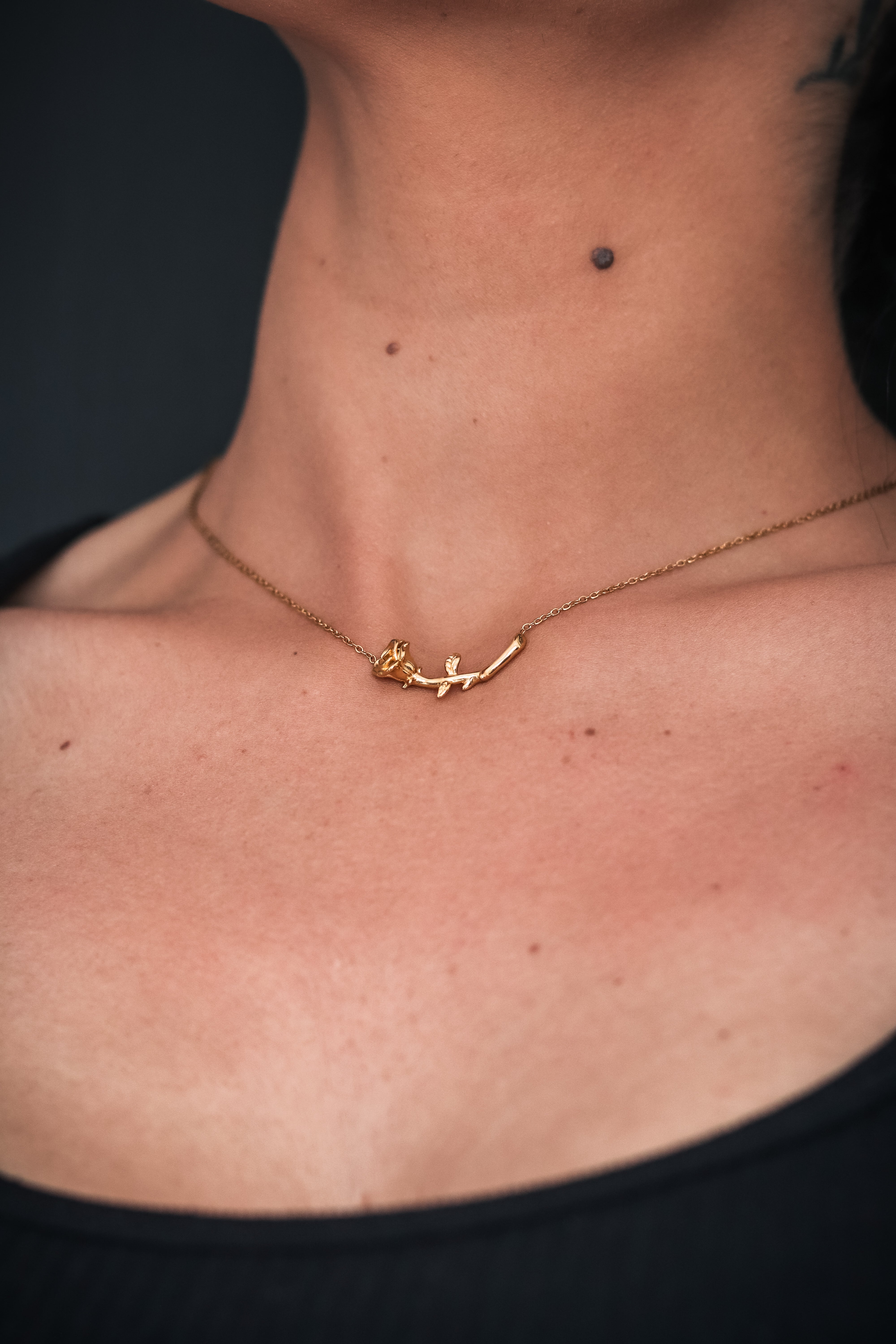 Rose Flower - Gold