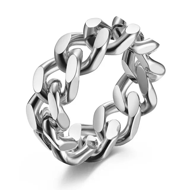 Cuban Ring - Silver